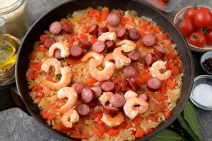 Джамбалайя с креветками