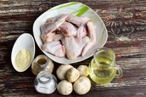 Фаршированные крылышки Фаршированные крылышки