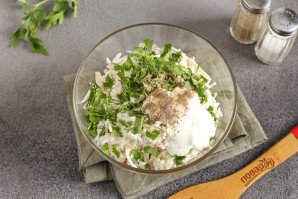 Кабачки фаршированные брынзой