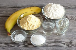 Кукурузное печенье без яиц