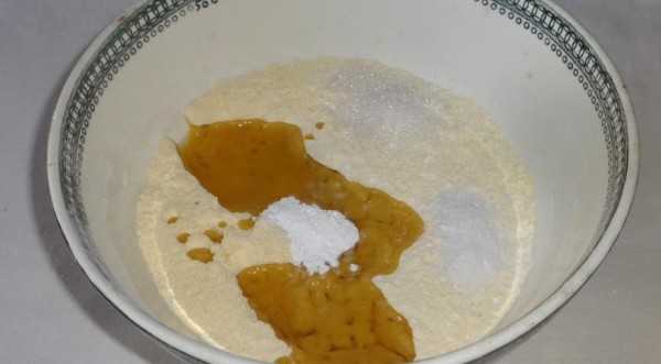 Кукурузное печенье, пошаговый рецепт с фото Кукурузное печенье, пошаговый рецепт с фото