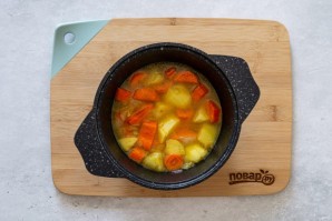 Морковный суп на кокосовом молоке