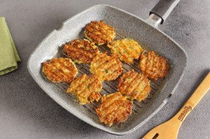 Овощные оладьи