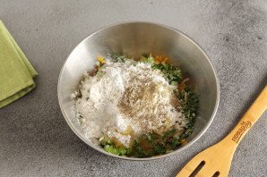 Овощные оладьи