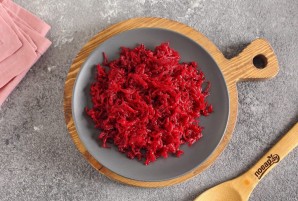 Перловая каша со свеклой