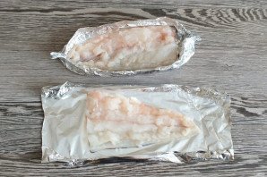 Пикша в духовке под сыром