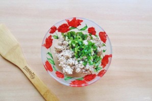 Пирог с курицей в соусе "Бешамель"