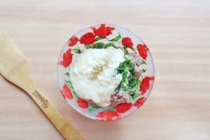 Пирог с курицей в соусе "Бешамель"