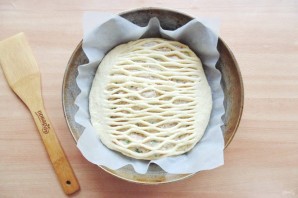 Пирог с курицей в соусе "Бешамель"