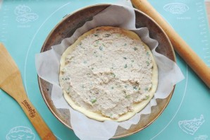 Пирог с курицей в соусе "Бешамель"