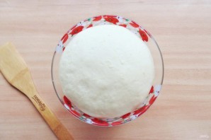 Пирог с курицей в соусе "Бешамель"