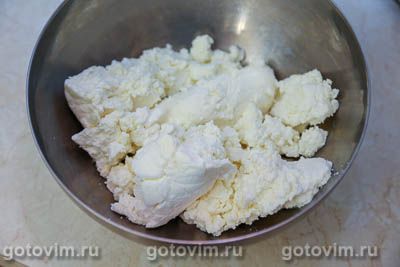 Плавленый сыр из творога с беконом
