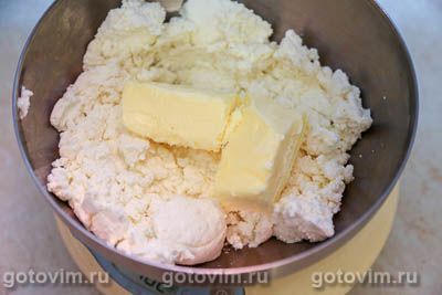 Плавленый сыр из творога с беконом