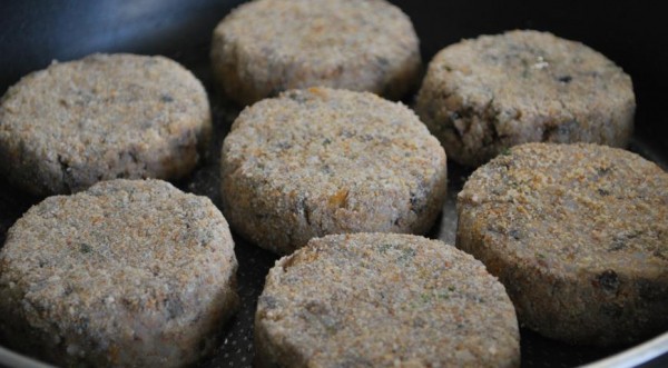 Постные  гречаники с грибами, пошаговый рецепт с фото