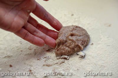 Постные котлеты из фасоли с картофелем