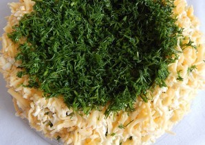 Салат "Гнездо глухаря" Салат "Гнездо глухаря"