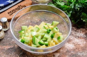 Салат из рыбы копченой Салат из рыбы копченой