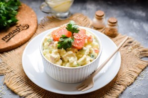 Салат из рыбы копченой Салат из рыбы копченой