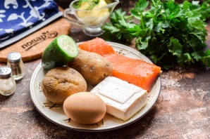 Салат из рыбы копченой Салат из рыбы копченой