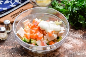 Салат из рыбы копченой Салат из рыбы копченой