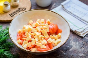 Салат "Кокетка" с курицей Салат "Кокетка" с курицей