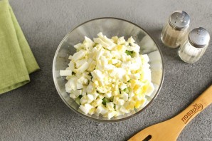 Салат с бужениной и огурцом