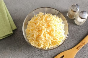 Салат с бужениной и огурцом