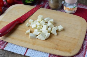 Салат с хамоном и рукколой