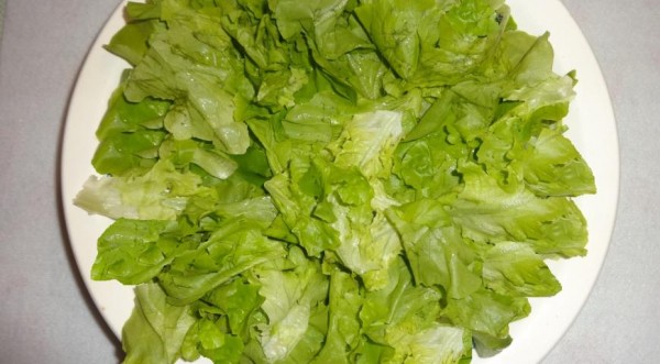 Салат с кальмарами, брынзой и зелёным горошком, пошаговый рецепт с фото