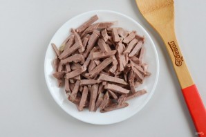 Салат с сердцем свиным