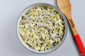 Салат с сердцем свиным