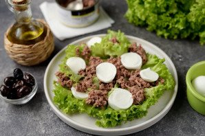 Салат с тунцом и болгарским перцем