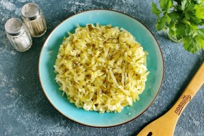 Салат слоеный с курицей