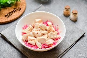 Салат "Снежана"