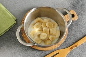 Шоколадно-банановая паста