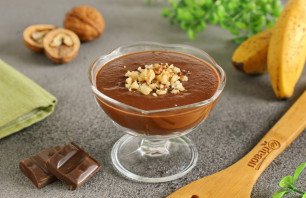 Шоколадно-банановая паста