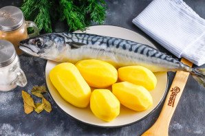 Скумбрия с картошкой в мультиварке