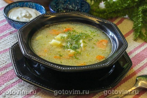 Суп из минтая Суп из минтая