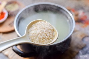 Суп с курицей и оливками