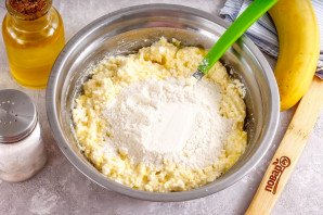 Сырники без сахара с бананом