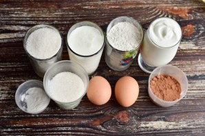 Торт "Панчо" на кефире Торт "Панчо" на кефире