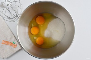 Торт "Зебра" на сметане