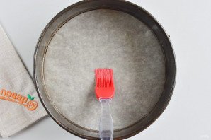 Торт "Зебра" на сметане