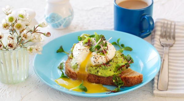 Тост с яйцом-пашот и авокадо, пошаговый рецепт с фото