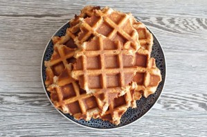 Вафли из гречневой муки