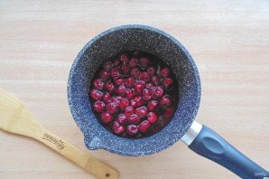 Вишневый коблер