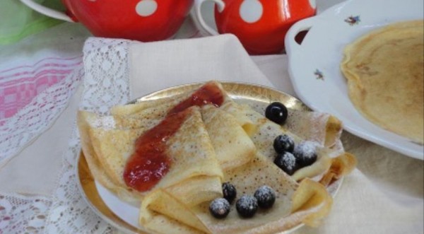 Заварные блинчики на ряженке, пошаговый рецепт с фото