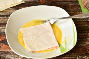 Армянский лаваш с фаршем