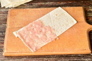 Армянский лаваш с фаршем