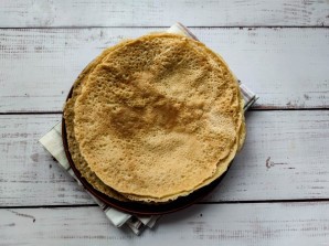 Блинчики с морковной начинкой